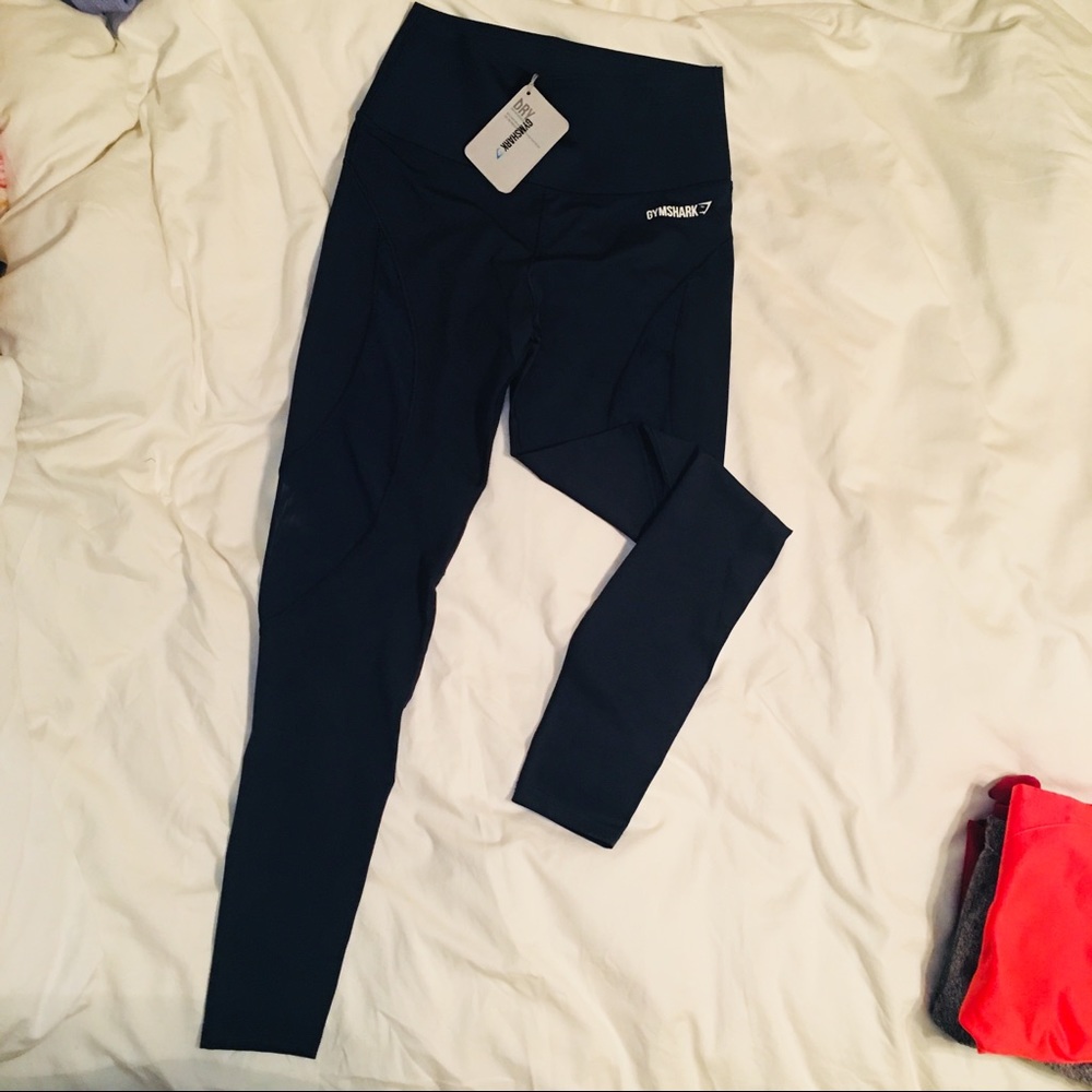 Gymshark fusion leggings sapphire blue